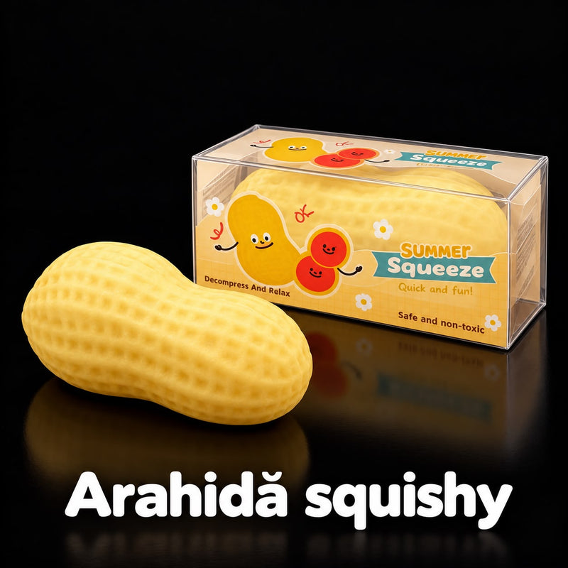 Arahida crunchy — produs și ambalaj