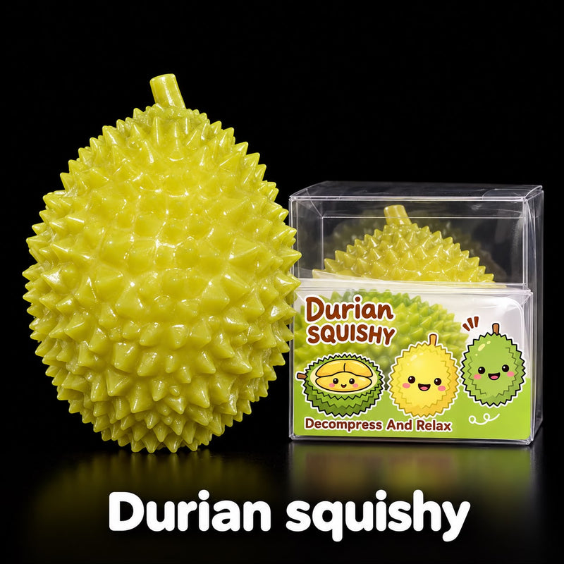 Durianul crunchy — produs și ambalaj