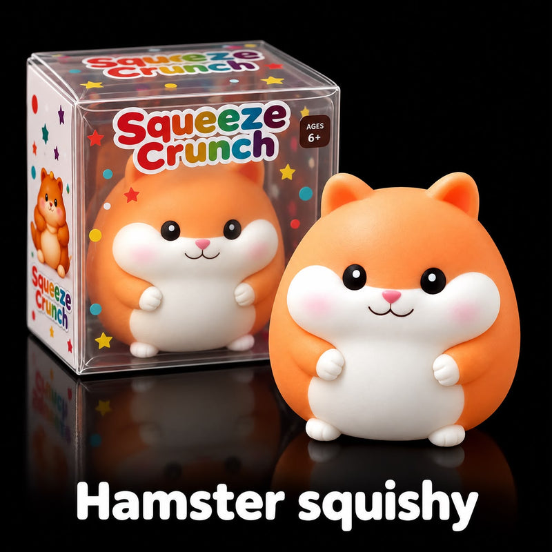 Hamsterul crunchy — produs și ambalaj