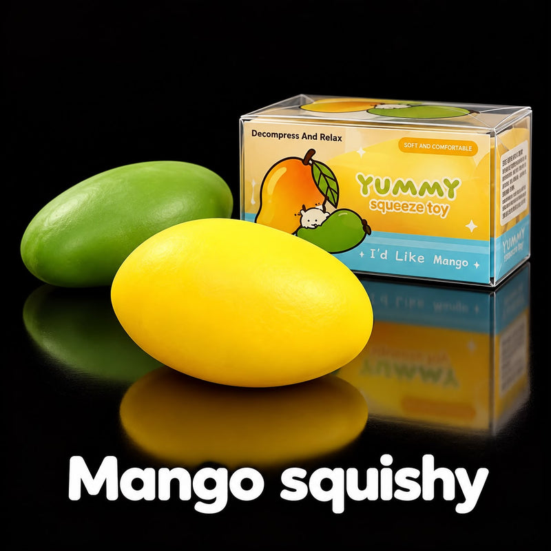 Mango crunchy — produs și ambalaj